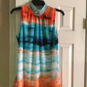 Sky Blue Sleeveless blouse